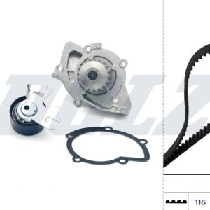 Set pompa apa + curea dintata PEUGEOT EXPERT caroserie (VF3A_, VF3U_, VF3X_) 2.0 HDi 140 diesel 136 cai DOLZ KD038