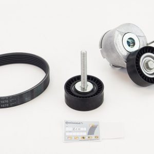 Set curea transmisie cu caneluri PEUGEOT BIPPER TEPEE 1.3 HDi 75 diesel 75 cai CONTITECH 6PK1670K1