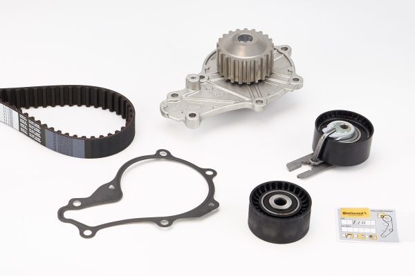 Set pompa apa + curea dintata PEUGEOT BIPPER TEPEE 1.4 HDi diesel 68 cai CONTITECH CT1063WP2