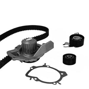 Set pompa apa + curea dintata PEUGEOT RCZ 2.0 HDi diesel 163 cai GRAF KP1110-1