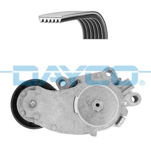 Set curea transmisie cu caneluri PEUGEOT RIFTER 1.6 HDi 75 / BlueHDi 75 diesel 75 cai DAYCO KPV332