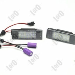Iluminare numar de circulatie PEUGEOT EXPERT caroserie (VF3A_, VF3U_, VF3X_) 2.0 HDi 100 diesel 98 cai ABAKUS L54-210-0002LED
