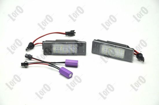 Iluminare numar de circulatie PEUGEOT EXPERT TEPEE (VF3X_) 2.0 HDi 100 diesel 98 cai ABAKUS L54-210-0002LED