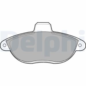 Placute frana PEUGEOT EXPERT platou / sasiu (223) 1.9 TD diesel 90 cai DELPHI LP1592
