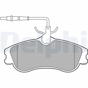 Placute frana PEUGEOT EXPERT caroserie (222) 1.9 D diesel 70 cai DELPHI LP1607