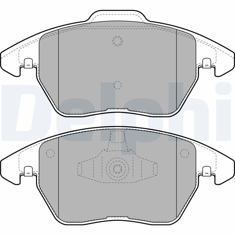 Placute frana PEUGEOT RCZ 2.0 HDi diesel 163 cai DELPHI LP1898