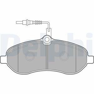 Placute frana PEUGEOT EXPERT platou / sasiu 2.0 HDi 165 diesel 163 cai DELPHI LP1995