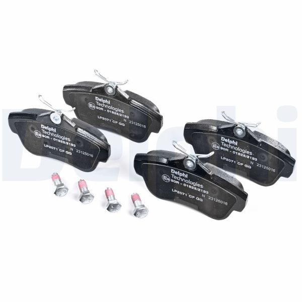 Placute frana PEUGEOT EXPERT caroserie (VF3A_, VF3U_, VF3X_) 2.0 HDi 140 diesel 136 cai DELPHI LP2071