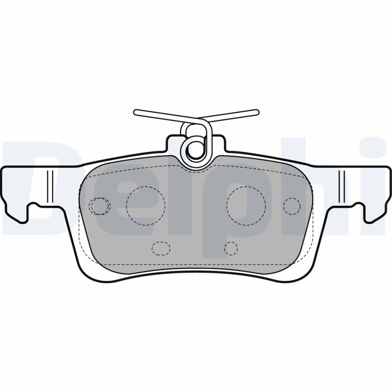 Placute frana PEUGEOT RIFTER 1.5 BlueHDi 130 diesel 130 cai DELPHI LP2503