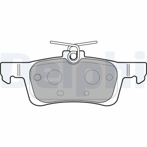 Placute frana PEUGEOT RIFTER 1.6 HDi 75 / BlueHDi 75 diesel 75 cai DELPHI LP2503