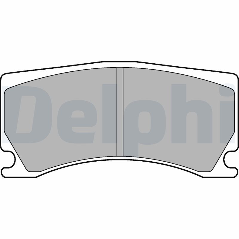 Placute frana PEUGEOT RCZ 1.6 THP 270 benzina 270 cai DELPHI LP3174