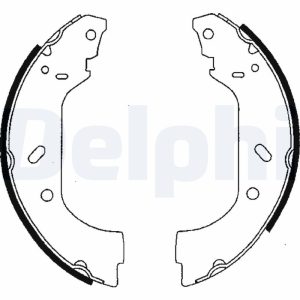 Set saboti frana PEUGEOT EXPERT (224_) 1.9 D diesel 69 cai DELPHI LS1715