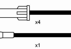 Bujie PEUGEOT EXPERT caroserie (VF3A_, VF3U_, VF3X_) 2.0 16V benzina 140 cai NGK 92297