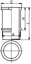 Camasa cilindru PEUGEOT BIPPER TEPEE 1.4 benzina 73 cai KOLBENSCHMIDT 89584110