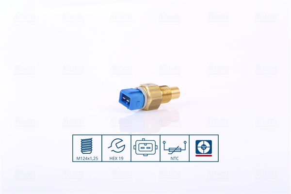 Senzor temperatura lichid de racire PEUGEOT EXPERT caroserie (222) 1.9 TD diesel 90 cai NISSENS 207049