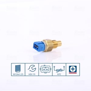 Senzor temperatura lichid de racire PEUGEOT EXPERT (224_) 1.9 TD diesel 90 cai NISSENS 207049