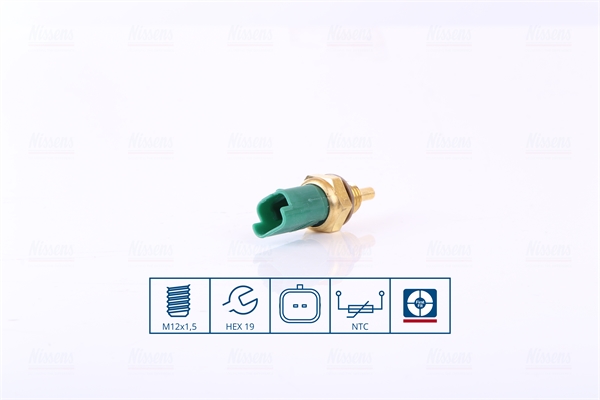 Senzor temperatura lichid de racire PEUGEOT EXPERT caroserie (222) 2.0 HDI diesel 109 cai NISSENS 207087