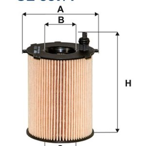 Filtru ulei PEUGEOT EXPERT bus (V_) 1.6 BlueHDi 95 diesel 95 cai FILTRON OE 667/4