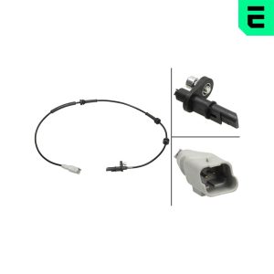Senzor turatie roata PEUGEOT EXPERT platou / sasiu 2.0 16V (X_RFH) benzina 140 cai OPTIMAL 06-S486