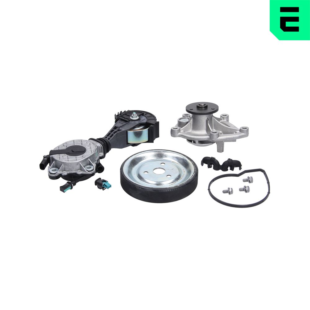 Pompa apa + Set curea transmisie cu caneluri PEUGEOT RCZ 1.6 THP 270 benzina 270 cai OPTIMAL AQ-2188-B