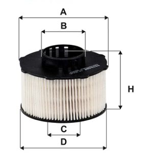 Filtru combustibil PEUGEOT RIFTER 1.5 BlueHDi 100 diesel 102 cai FILTRON PE 816/6