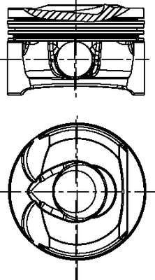 Piston PEUGEOT RCZ 1.6 THP 270 benzina 270 cai FAI AUTOPARTS PK69-000