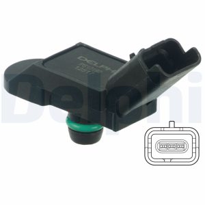 Senzor presiune galerie admisie PEUGEOT RCZ 1.6 16V benzina 156 cai DELPHI PS10192
