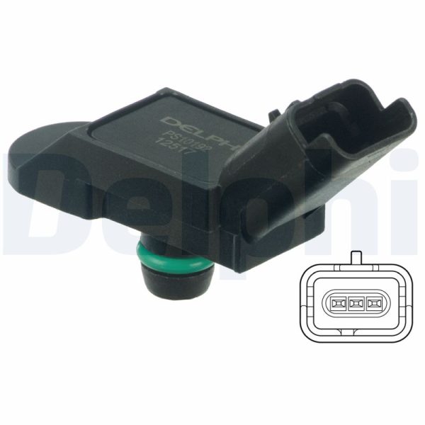 Senzor presiune galerie admisie PEUGEOT RCZ 1.6 16V benzina 156 cai DELPHI PS10192