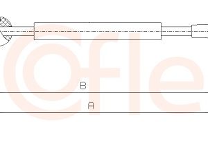Arbore tahometru PEUGEOT EXPERT (224_) 1.9 D diesel 70 cai COFLE S07101