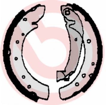 Set saboti frana PEUGEOT EXPERT TEPEE (VF3X_) 2.0 HDi 120 4x4 diesel 120 cai BREMBO S 23 516