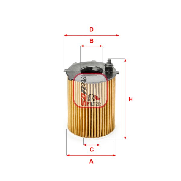 Filtru ulei PEUGEOT EXPERT caroserie (V_) 1.6 BlueHDi 115 diesel 115 cai SOFIMA S 5187 PE