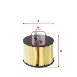 Filtru combustibil PEUGEOT EXPERT platou / sasiu 2.0 HDi 140 diesel 136 cai SOFIMA S 6022 NE