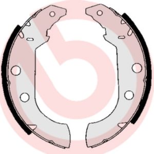 Set saboti frana PEUGEOT 405 I (15B) 1.9 Injection benzina 105 cai BREMBO S 61 517