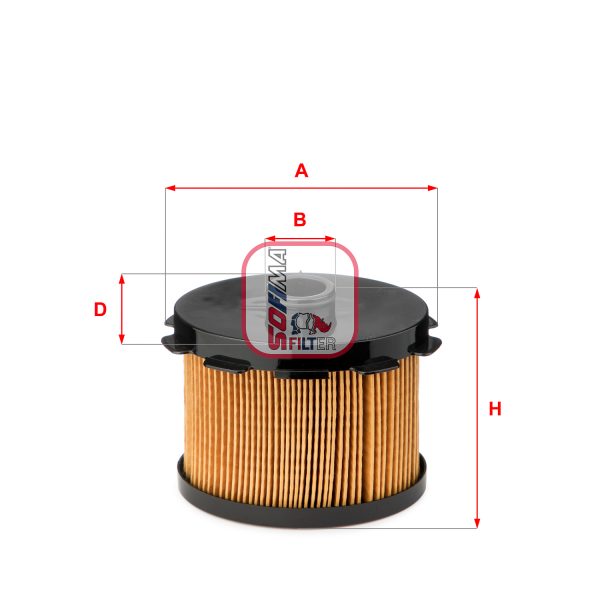 Filtru combustibil PEUGEOT EXPERT (224_) 1.9 D diesel 69 cai SOFIMA S 6688 N