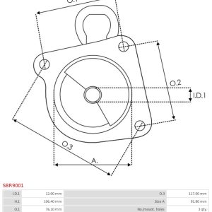 Alternator PEUGEOT EXPERT bus (V_) 1.6 BlueHDi 95 diesel 95 cai AS-PL A3756PR