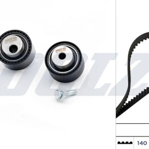 Kit distributie PEUGEOT EXPERT caroserie (222) 1.9 D 70 diesel 69 cai DOLZ SKD007