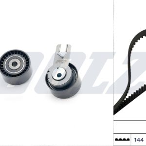 Kit distributie PEUGEOT BIPPER TEPEE 1.4 HDi diesel 68 cai DOLZ SKD015