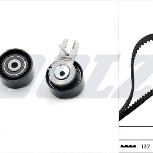 Kit distributie PEUGEOT EXPERT caroserie (VF3A_, VF3U_, VF3X_) 1.6 HDi 90 16V diesel 90 cai DOLZ SKD016