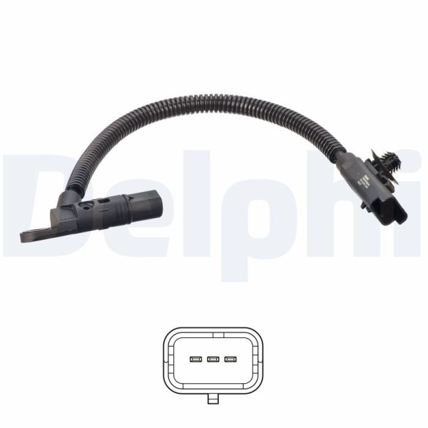 Senzor pozitie ax cu came PEUGEOT EXPERT caroserie (VF3A_, VF3U_, VF3X_) 1.6 HDi 90 8V diesel 90 cai DELPHI SS12293-12B1