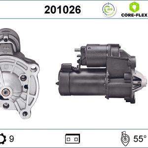 Electromotor PEUGEOT BIPPER TEPEE 1.4 benzina 73 cai VALEO 201026