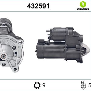 Electromotor PEUGEOT BIPPER TEPEE 1.4 benzina 73 cai VALEO 432591
