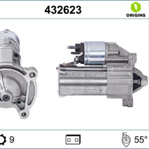 Electromotor PEUGEOT BIPPER TEPEE 1.4 benzina 73 cai VALEO 432623