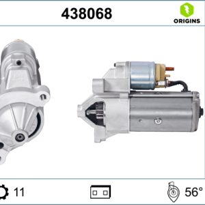 Electromotor PEUGEOT EXPERT platou / sasiu (223) 1.9 TD diesel 90 cai VALEO 438068