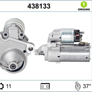 Electromotor PEUGEOT RIFTER 1.5 BlueHDi 100 diesel 102 cai VALEO 438133