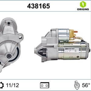 Electromotor PEUGEOT EXPERT caroserie (V_) 2.0 BlueHDi 145 diesel 144 cai VALEO 438165