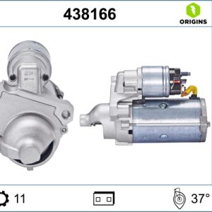 Electromotor PEUGEOT EXPERT caroserie (VF3A_, VF3U_, VF3X_) 1.6 HDi 90 8V diesel 90 cai VALEO 438166