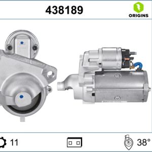 Electromotor PEUGEOT RIFTER 1.5 BlueHDi 100 diesel 102 cai VALEO 438189