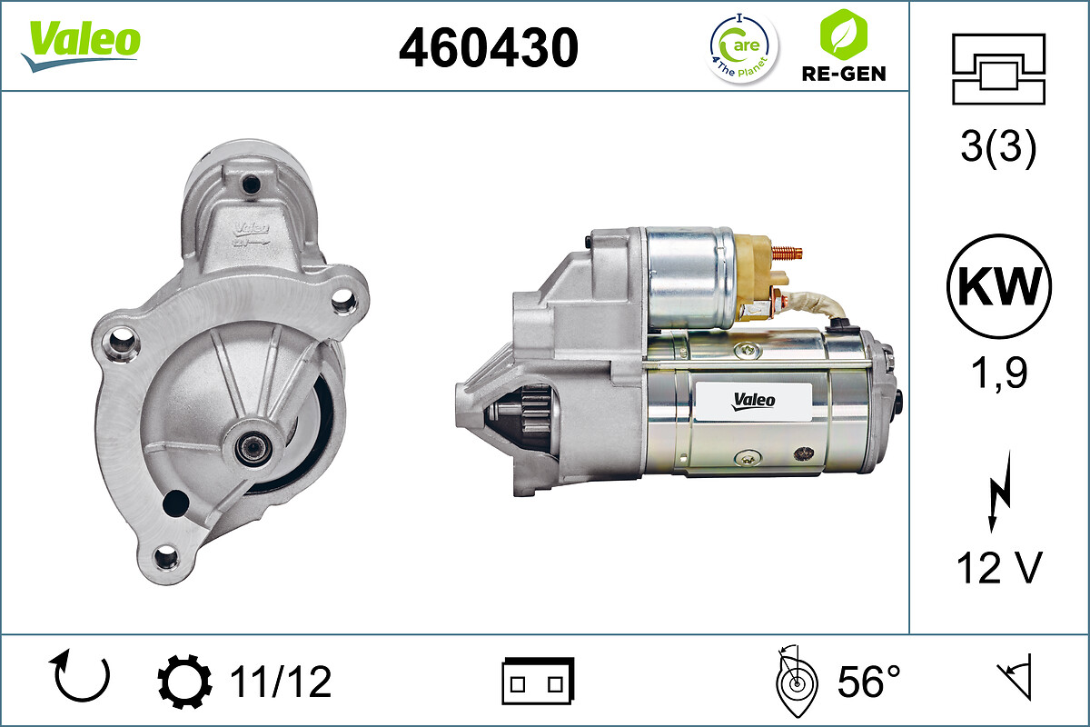 Electromotor PEUGEOT EXPERT caroserie (VF3A_, VF3U_, VF3X_) 2.0 HDi 140 diesel 136 cai VALEO 460430