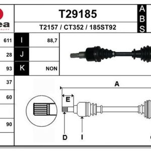 Planetara PEUGEOT EXPERT TEPEE (VF3X_) 2.0 HDi 165 diesel 163 cai EAI T29185