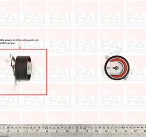 Rola intinzator curea distributie PEUGEOT EXPERT (224_) 2.0 benzina 136 cai FAI AUTOPARTS T9533